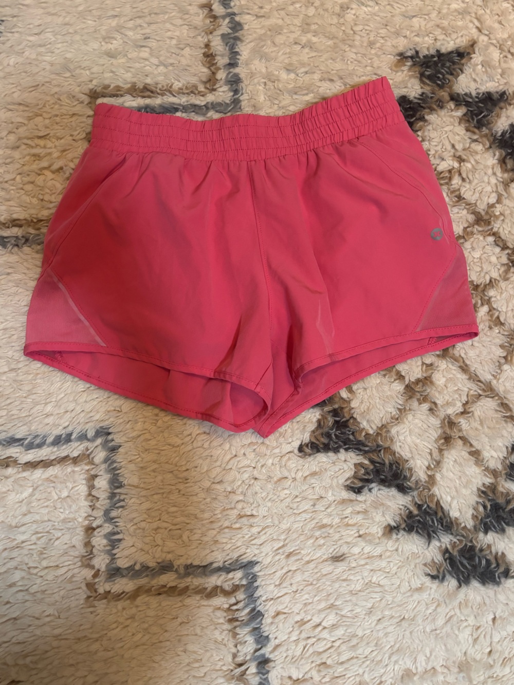 RBX Hot Pink Athletic Running Shorts